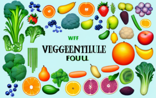 Various fruits and vegetables