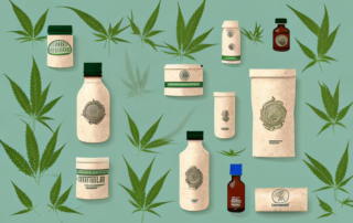Various products such as a bottle