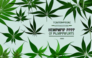 Several distinct types of hemp plants