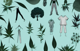 Various clothing items such as dresses