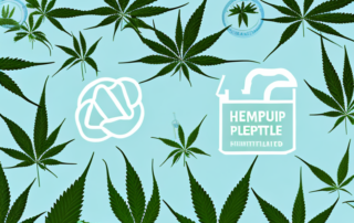 Various products made from hemp plastic