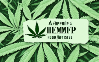 A variety of hemp products such as clothing