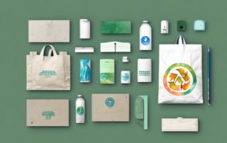 A variety of products such as a tote bag