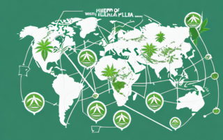 A hemp plant in its natural habitat