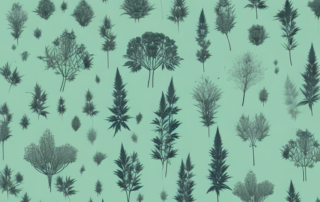 A collection of stylish hemp t-shirts on hangers
