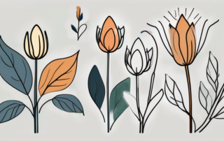 Various types of buds (plant