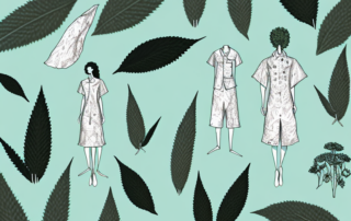Various clothing items like a dress