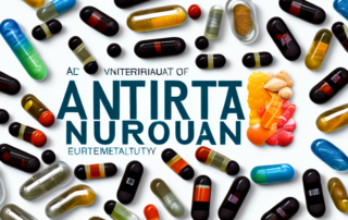 A variety of nutritional supplements like vitamins