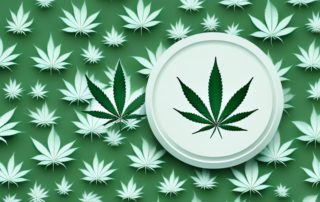 A cannabis leaf symbolizing hemp medication