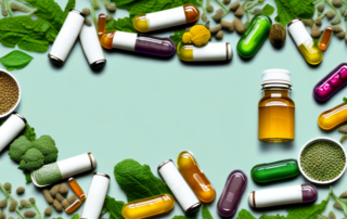 Various organic dietary supplements like vitamins