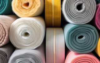 Various types of insulation wool in 20mm thickness