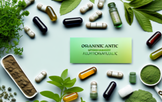 Various organic supplements like vitamins