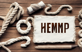 Various products made from hemp