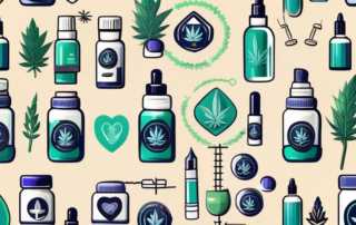 Various medical cannabis products such as oils