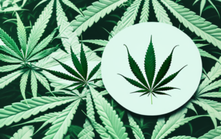 A mature cannabis plant