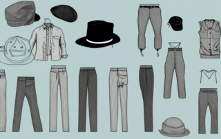 Various pieces of clothing made from hemp