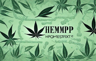 Various hemp products such as clothing