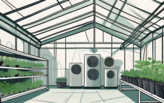 A diy grow box ventilation system