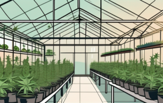 Various cannabis plants