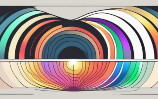 Various led lights emitting different colors