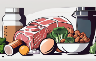 Various healthy foods like lean meats