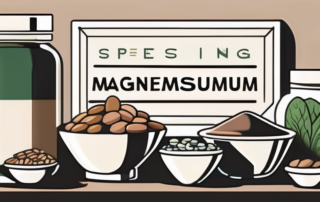 Various types of magnesium supplements such as pills
