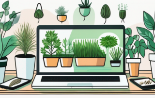 Several digital devices like a laptop