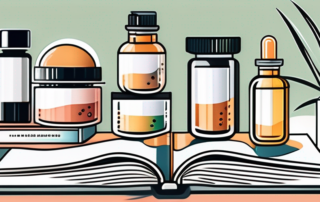 A variety of cbd products like oils