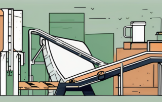 Various raw materials being returned and recycled