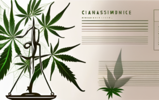 A female cannabis plant