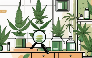 A digital storefront filled with various high-quality hemp products such as oils