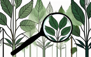Hop plants intertwined with hemp plants