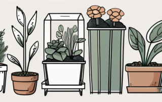 A complete gardening set with various tools