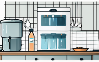 A reverse osmosis water filter system