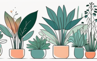 A diverse collection of gynandromorph plants