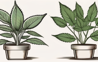 Several female hemp plants with distinctive and unique characteristics