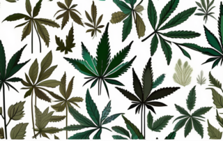 A hemp plant showcasing its various uses