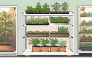 A step-by-step process of building a grow box