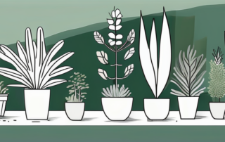 A variety of plants with long