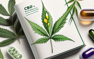 A variety of cbd capsules in different shapes and sizes