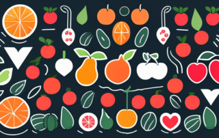 Various fruits and vegetables