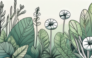 Overfertilized plants showing signs of damage