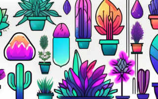 A variety of growbox complete sets with led lights