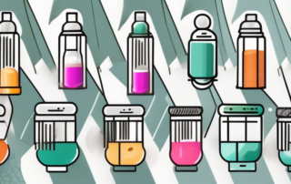 A variety of different shaped and colored vegan capsules neatly arranged