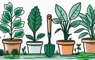 Over-fertilized plants showing signs of stress