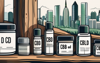 Various cbd products like oils