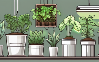 A complete led grow set