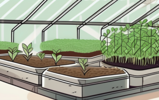 A few gardening tools