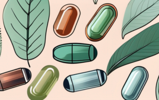 A variety of empty vegan capsules in different colors and sizes