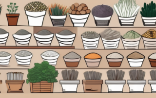 Various types of high-quality seeds in a basket